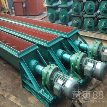 普通碳钢U型螺旋输送机 高效经济的煤炭、石料与水泥输送方案